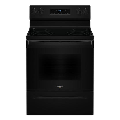 WHIRLPOOL 30-inch Electric Range with No Preheat Mode Black - WFES3030RB