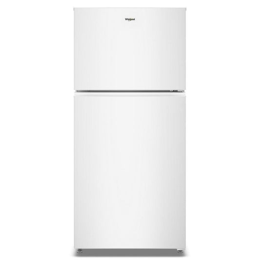 WHIRLPOOL  Whirlpool 29.5-inch Wide Top Freezer Refrigerator with Total Coverage Cooling- 19.3 Cu. Ft. White - WRTX3019SW
