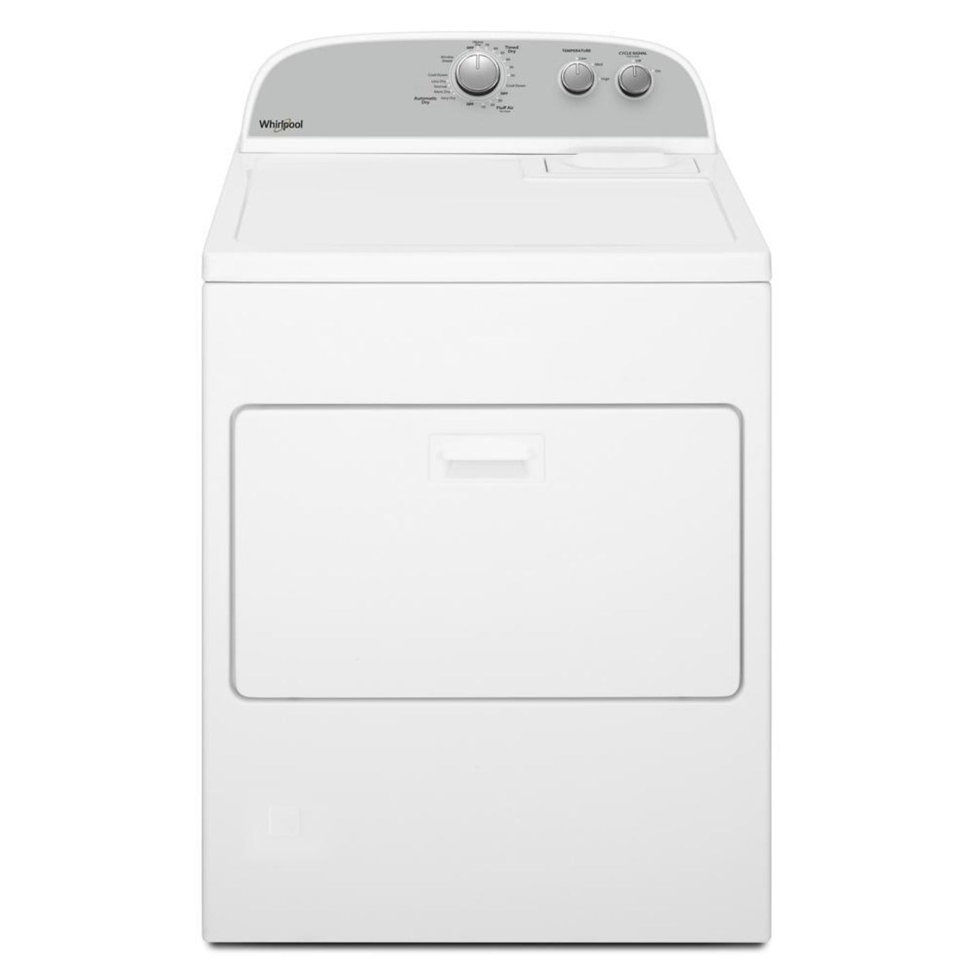 WHIRLPOOL 7.0 cu. ft. Top Load Gas Dryer with AutoDry Drying System White - WGD4950HW