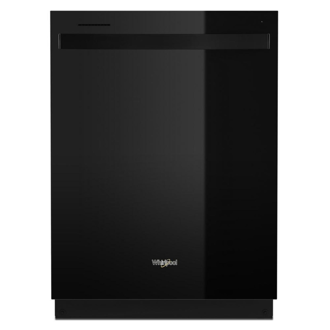 WHIRLPOOL 24 in Stainless Steel Dishwasher with AI Intelligent Wash - 47 dBA Black - WDT750SAKB