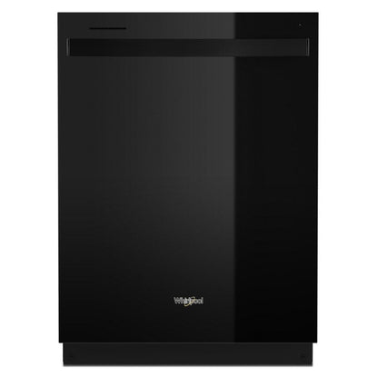 WHIRLPOOL 24 in Stainless Steel Dishwasher with AI Intelligent Wash - 47 dBA Black - WDT750SAKB