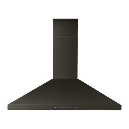 WHIRLPOOL 36" Chimney Wall Mount Range Hood with Dishwasher-Safe Grease Filters Black in Stainless Steel - WVW93UC6LV