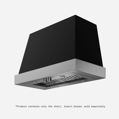 ELICA TORINO Range Hood wide - CFM Black On in Stainless Steel Look - ETNX48BL