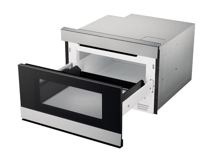 Asko SHARP 24 in. 1.2 cu. ft. 950W Sharp in Stainless Steel Smart Easy Wave Open Microwave Drawer Oven - SMD2489ES
