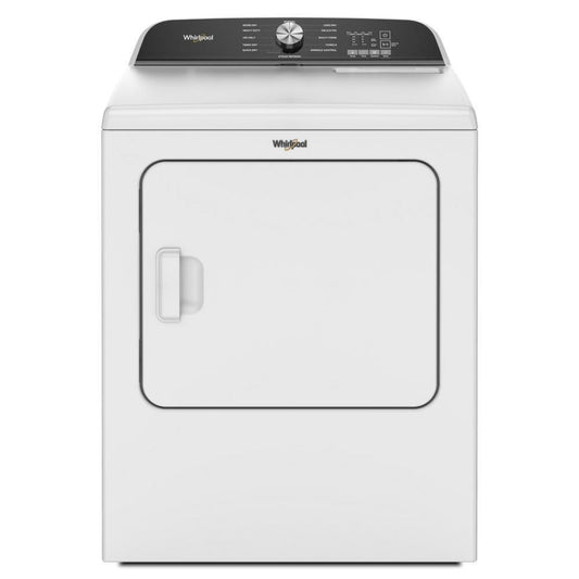 WHIRLPOOL 7.0 Cu. Ft. Whirlpool Top Load Electric Dryer with Moisture Sensor White - WED6150PW