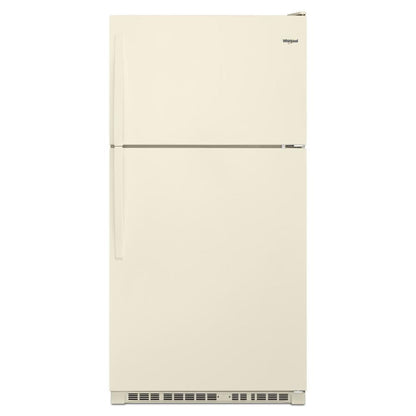 WHIRLPOOL 33-inch Wide Top Freezer Refrigerator - 20 cu. ft. Bisque or Off-white - WRT311FZDT