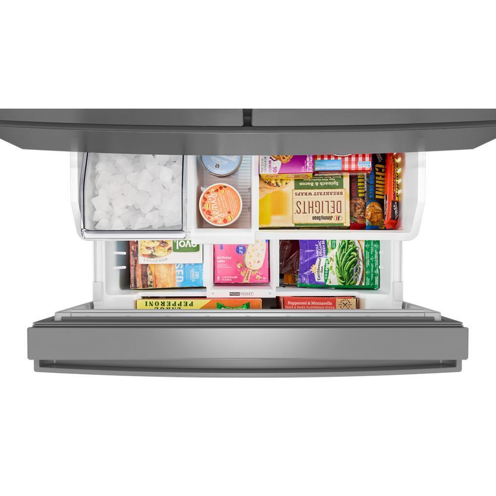 WHIRLPOOL WRMF3736SZ Whirlpool® 29 Cu. Ft. Family-Sized Capacity French Door Refrigerator with Flexible Temperature Drawer Stainless