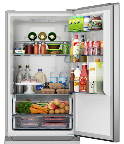 SHARP Sharp 24 in. Bottom-Freezer Counter-Depth Refrigerator - SJB1255GS