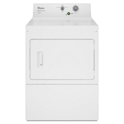 WHIRLPOOL COMMERCIAL Commercial Electric Super-Capacity Dryer, Non-Coin White - CEM2795JQ