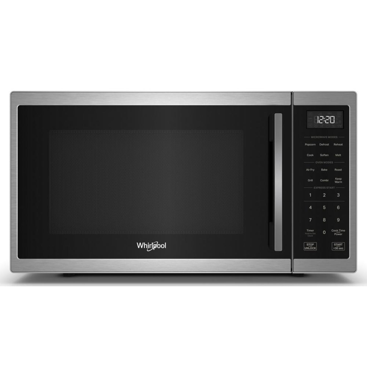 WHIRLPOOL 1.0 cu. ft. in Stainless Steel All-In-One Multifunctional Countertop Microwave With Air Fry - 900 watt in Stainless Steel - WMCS5522RS