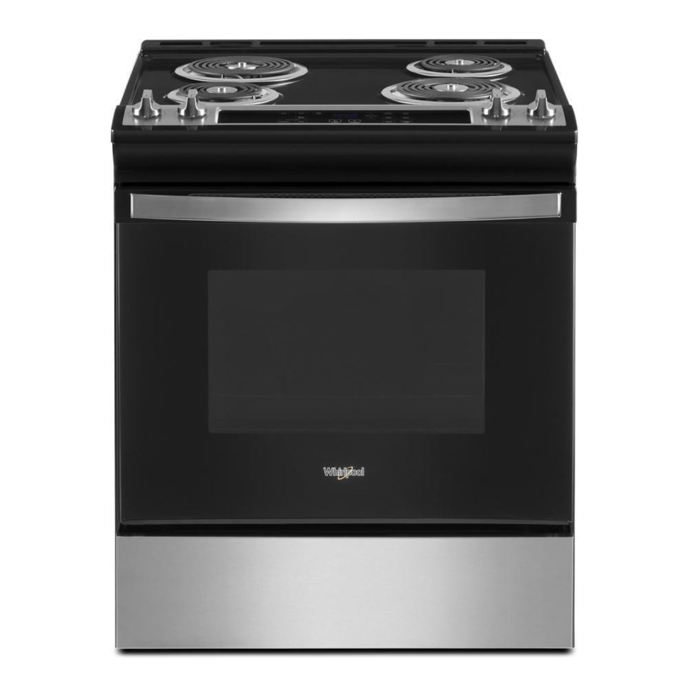 WHIRLPOOL 4.8 Cu. Ft. Whirlpool Electric Range with Frozen Bake Technology in Stainless Steel - WEC310S0LS