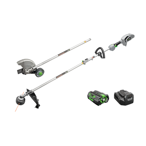 EGO Power+ 15" Trimmer and 8" Edger Attachment Multi-Head Tool Combo Kit with 5.0AH Battery and Charger - MHC1502