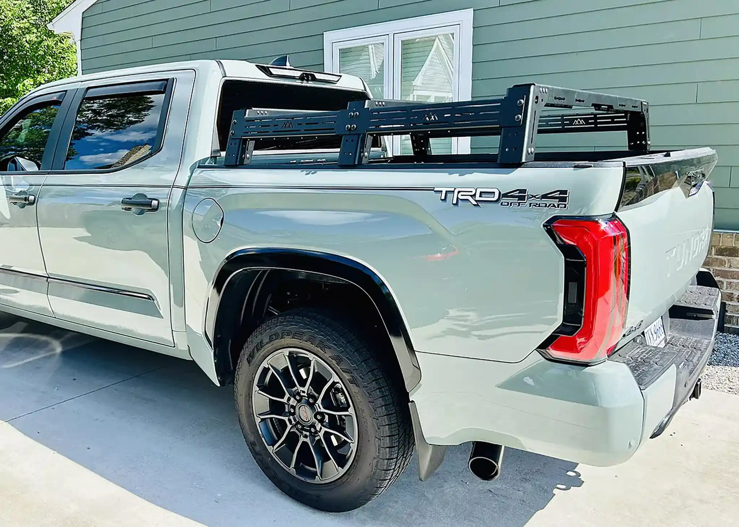 Backwoods Adventure Toyota Tundra Bed Rack - Mid Height - BWTU3B-9740