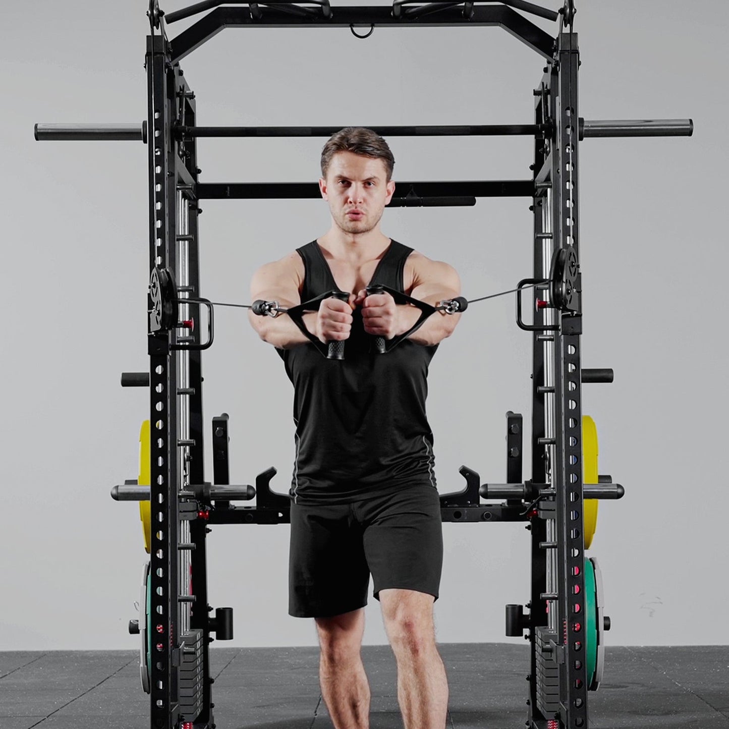 Mikolo Fitness All-in-one Smith Machine with Weight Stack - DM-M9WS