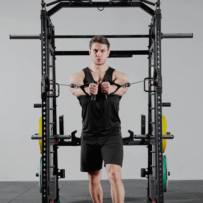 Mikolo Fitness All-in-one Smith Machine with Weight Stack - DM-M9WS
