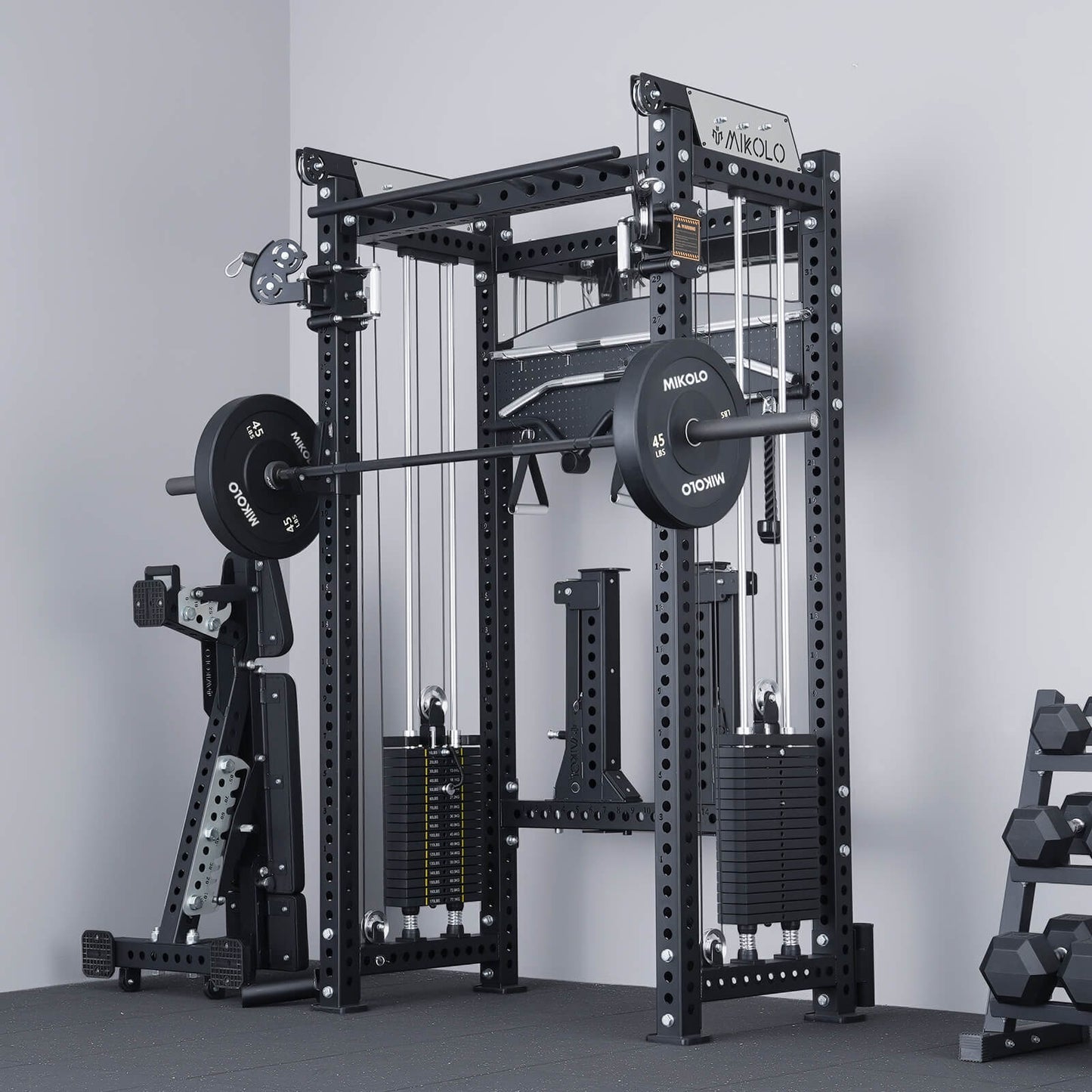 Mikolo Fitness ANUBIS 2.0 Elite Essential Package - DM-HR02-2-B-HP-OBB