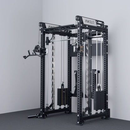 Mikolo Fitness ANUBIS-2.0 Ultimate All-In-One Smith Machine - DM-SM03-B