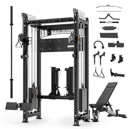 Mikolo Fitness ANUBIS 2.0 Elite Essential Package - DM-HR02-2-B-HP-OBB