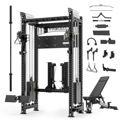Mikolo Fitness ANUBIS 2.0 Elite Essential Package - DM-HR02-2-B-HP-OBB