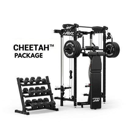 Mikolo Fitness CHEETAH Home Gym Pack - HP-WR00-DS01-350-RRB