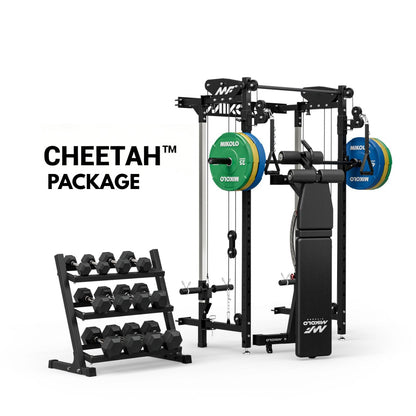 Mikolo Fitness CHEETAH Home Gym Pack - HP-WR00-DS01-350-RRB