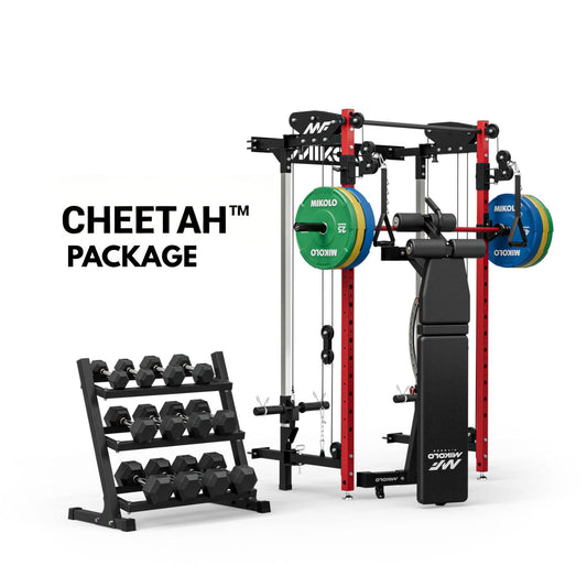 Mikolo Fitness CHEETAH Home Gym Pack - HP-WR00-DS01-350-RRB