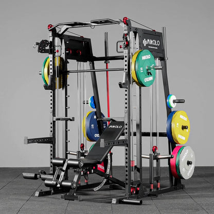 Mikolo Fitness M4-2.0 Ultra All-In-One Functional Home Gym Smith Machine  - DM-M8-B-AL