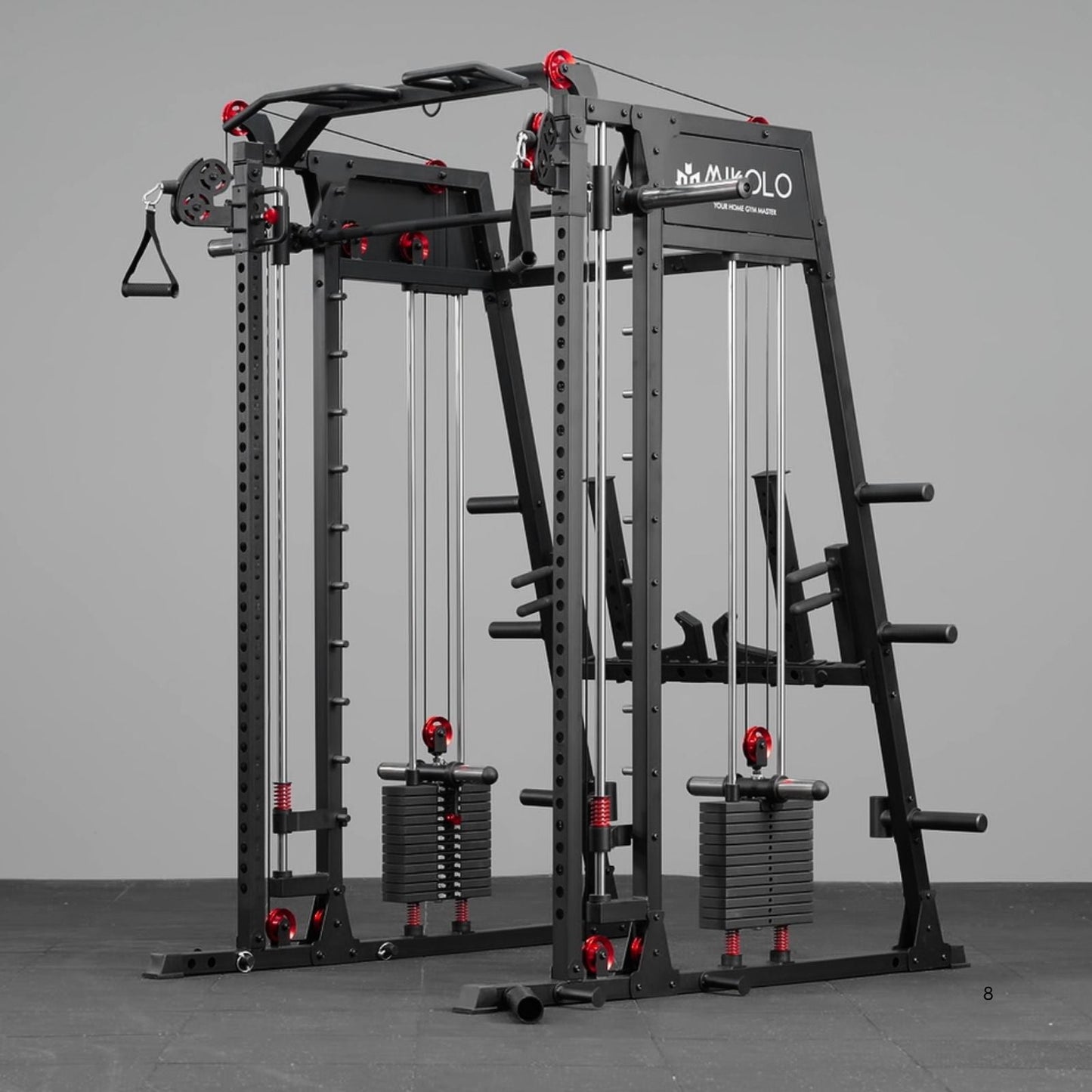 Mikolo Fitness M4-2.0 Elite Essential Package - DM-M8-WS-HP-B