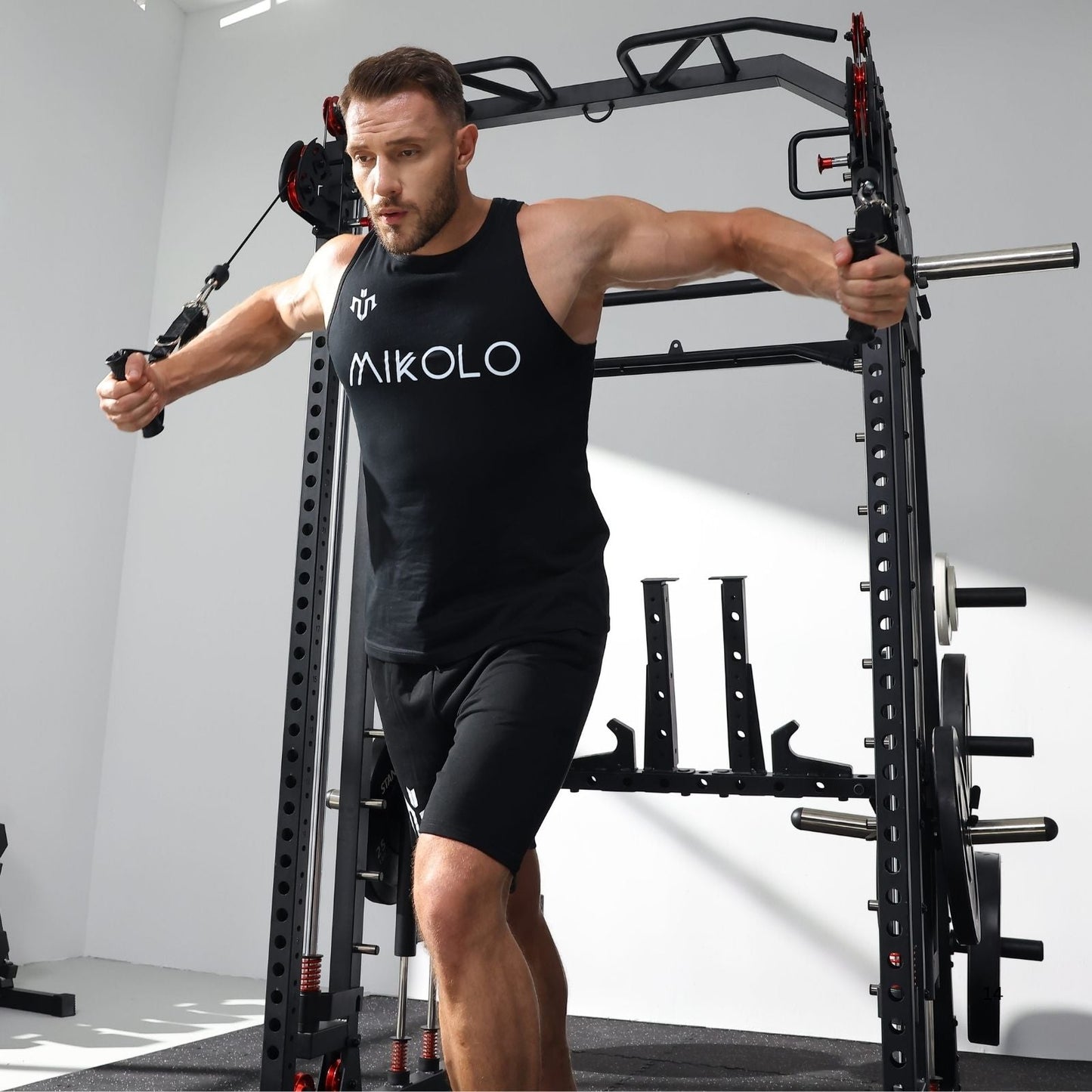 Mikolo Fitness M4-2.0 Elite Essential Package - DM-M8-WS-HP-B