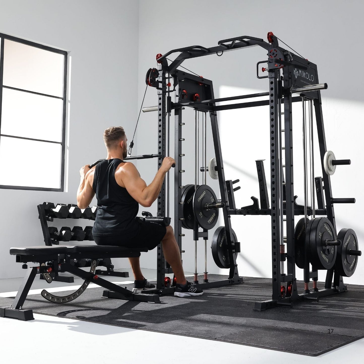 Mikolo Fitness M4-2.0 Ultra Essential Package - DM-M8-HPB-BWB-230
