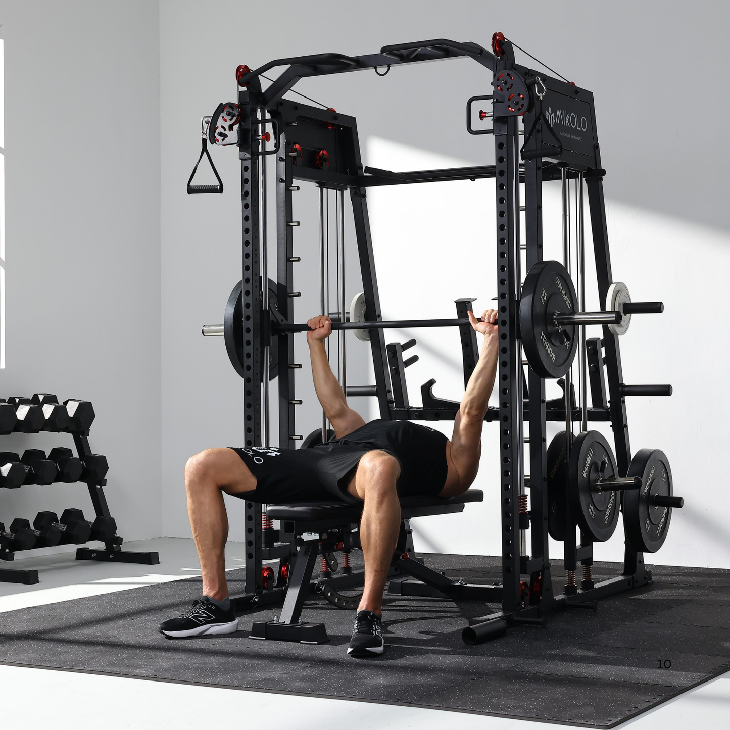 Mikolo Fitness M4-2.0 Ultra Essential Package - DM-M8-HPB-BWB-230