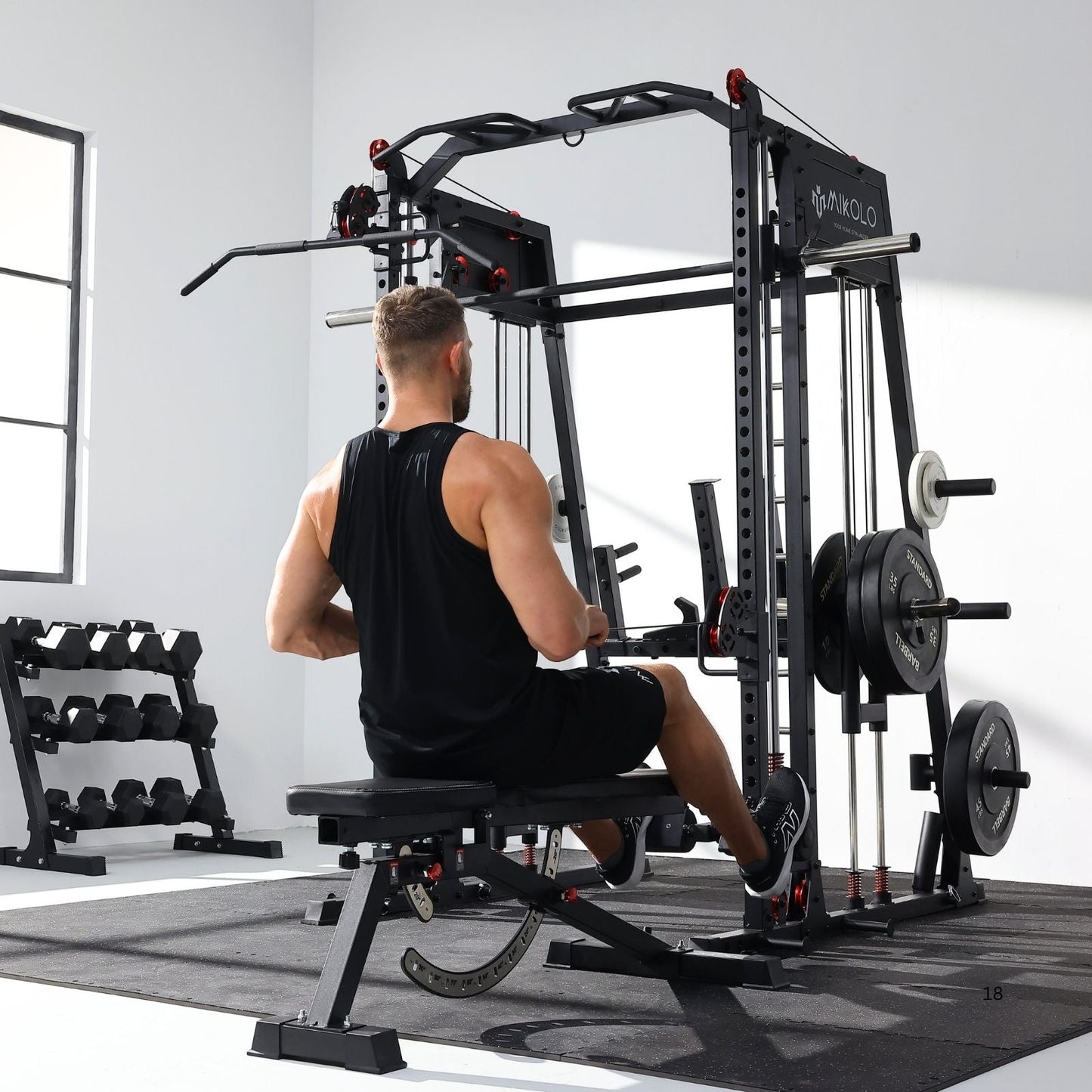 Mikolo Fitness M4-2.0 Ultra Essential Package - DM-M8-HPB-BWB-230
