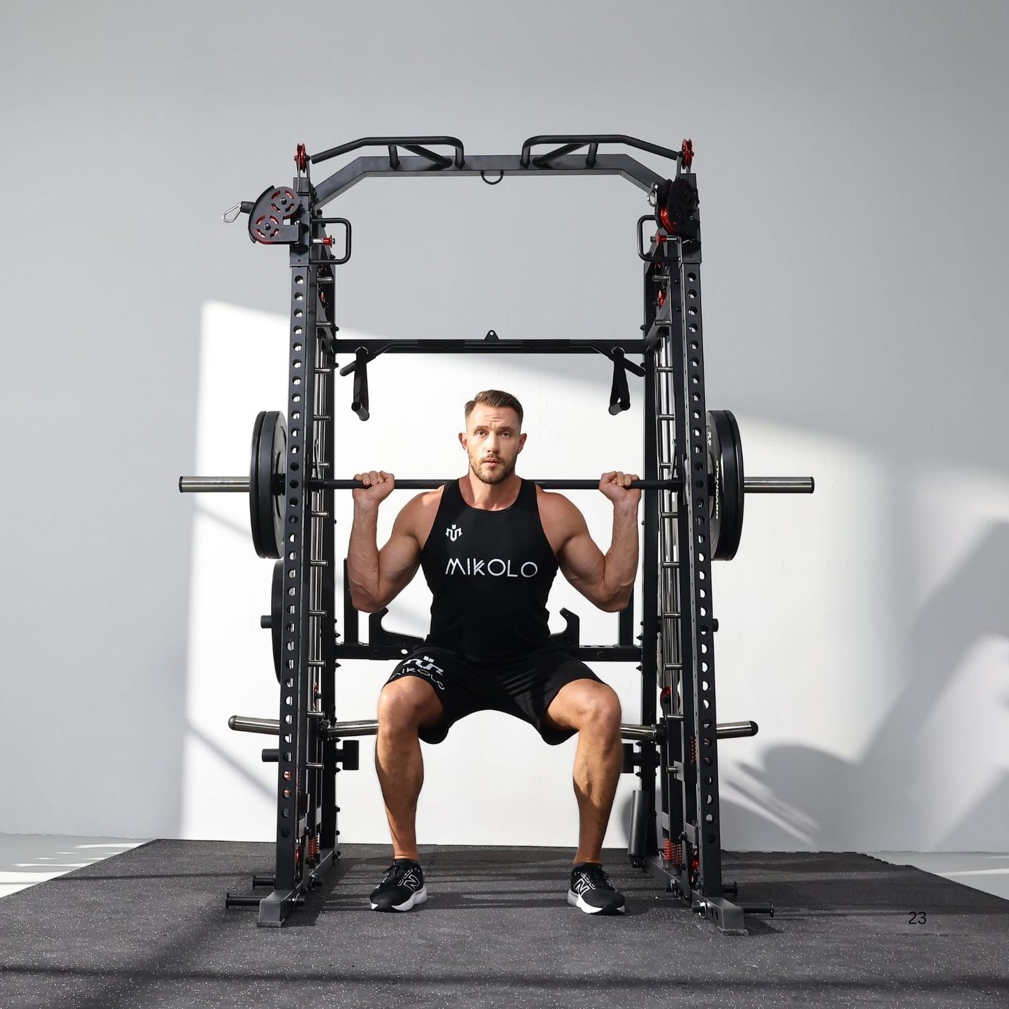 Mikolo Fitness M4-2.0 Elite Essential Package - DM-M8-WS-HP-B
