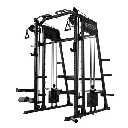 Mikolo Fitness All-in-one Smith Machine with Weight Stack - DM-M9WS