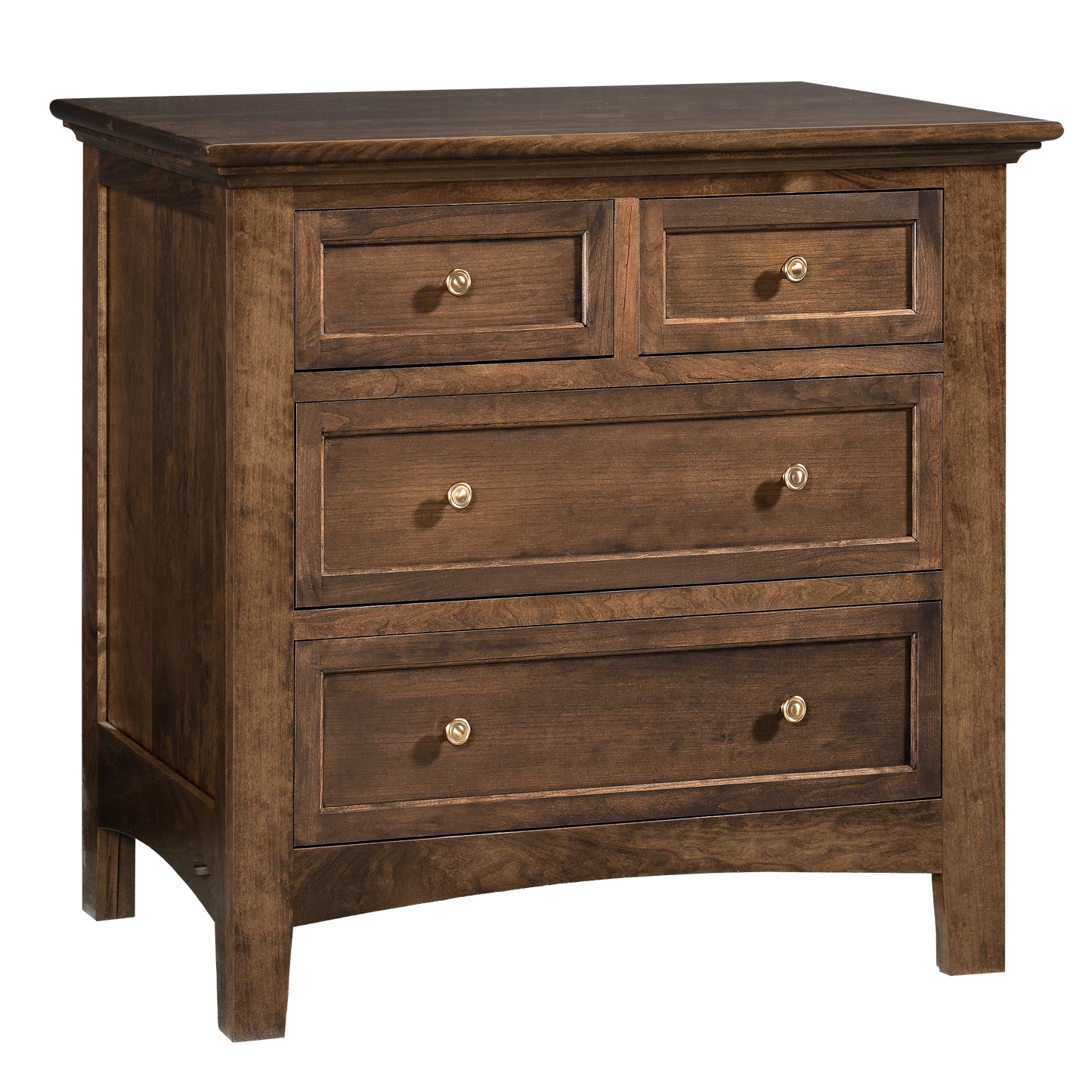 QW Amish Millcraft Albany 4 Drawer Nightstand - MBA32NS