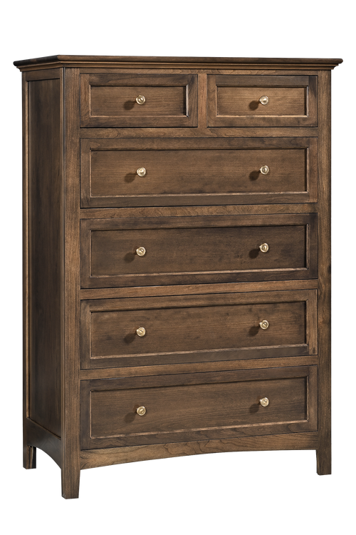 QW Amish Millcraft Albany High Chest of Drawers - MBA40CH