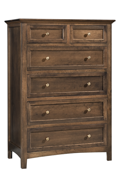 QW Amish Millcraft Albany High Chest of Drawers - MBA40CH