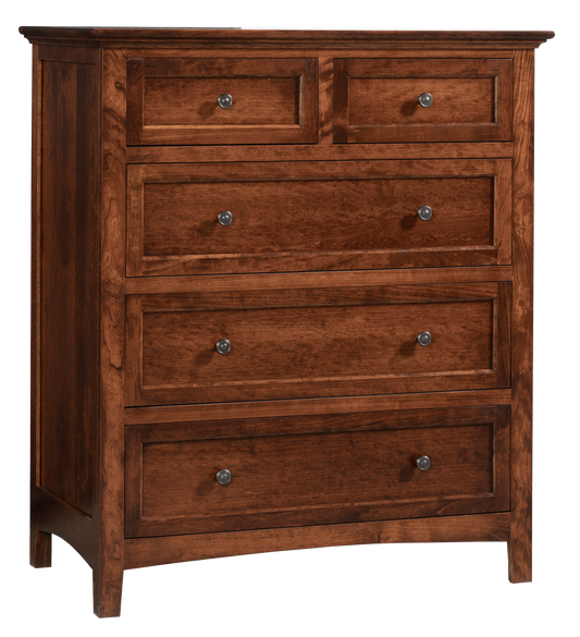 QW Amish Millcraft Albany Low Chest of Drawers - MBA36CH