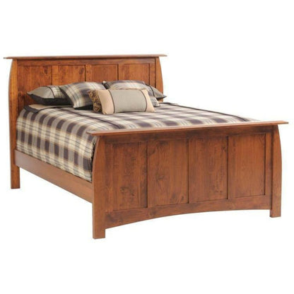 QW Amish Millcraft Bordeaux Panel Bed - MCB56QN