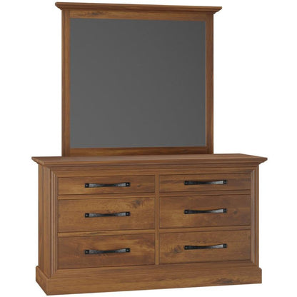 Millcraft Cades Cove Low Dresser w/ Optional Mirror - MCC64DR