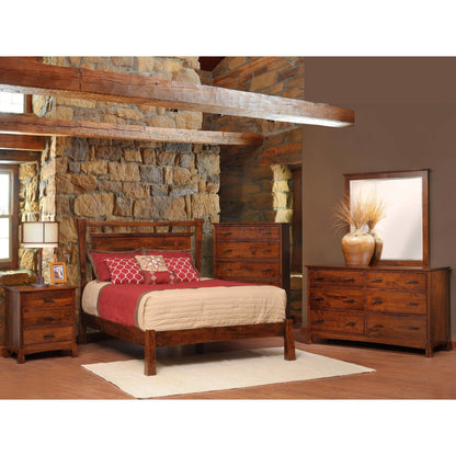 QW Amish Millcraft Catalina Panel Bed - MBN76QN