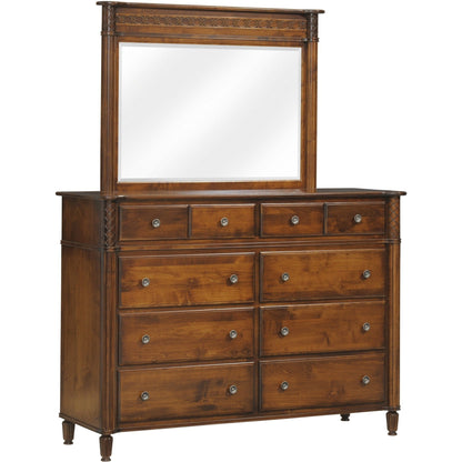 QW Amish Millcraft Eminence Dresser & Optional Mirror - MCE66DR