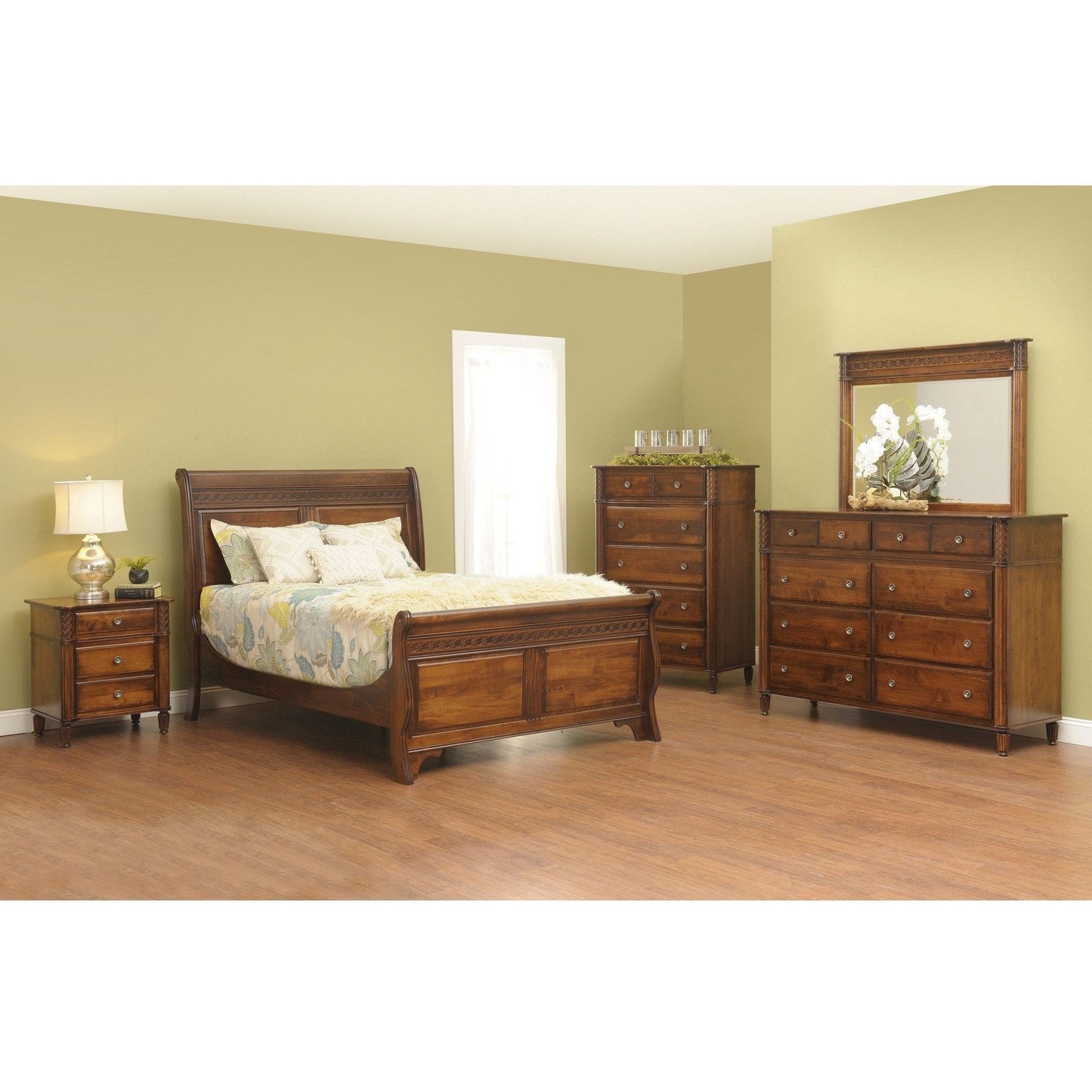 QW Amish Millcraft Eminence Dresser & Optional Mirror - MCE66DR