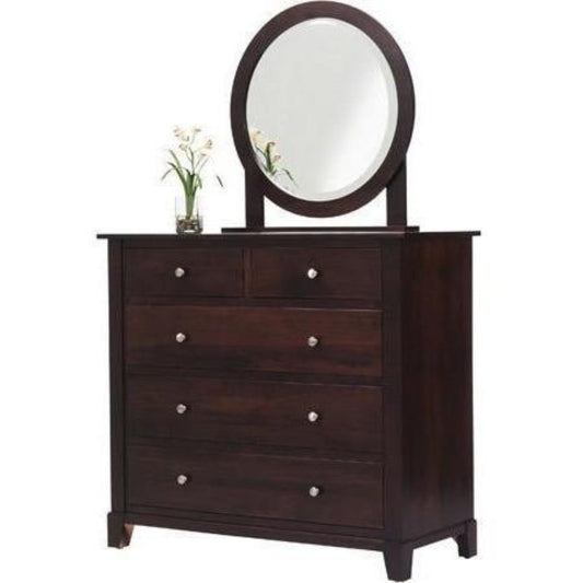 QW Amish Millcraft Greenwich Dressing Chest w/ Mirror - MF943DC-MF945MR