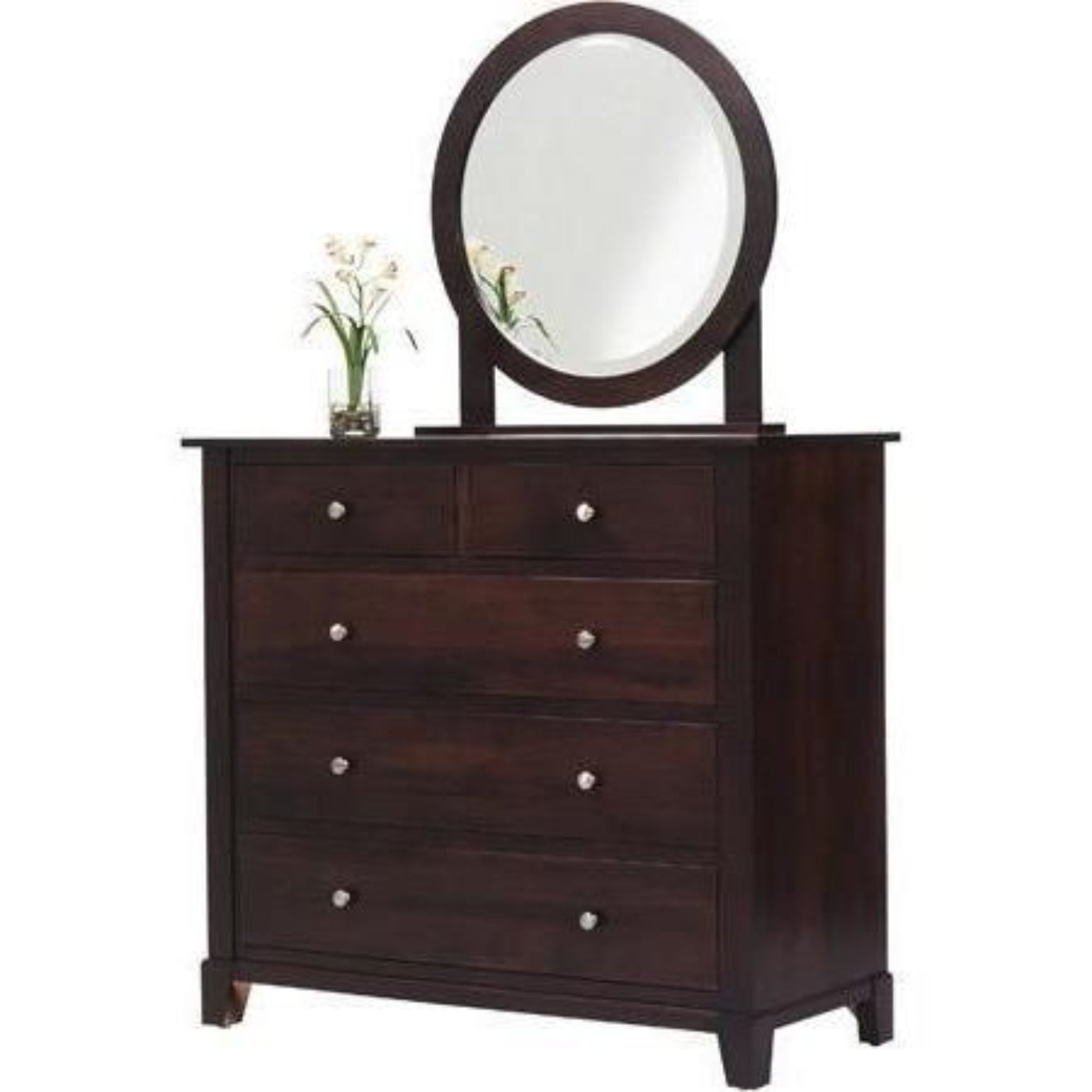 QW Amish Millcraft Greenwich Dressing Chest w/ Mirror - MF943DC-MF945MR