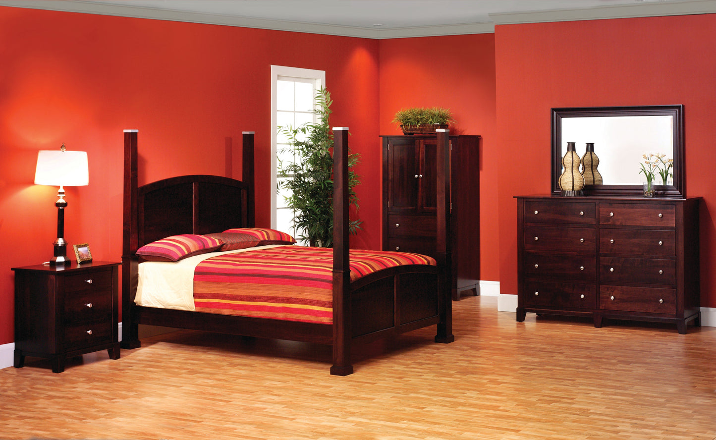QW Amish Millcraft Greenwich Nightstand (2) - MF928NS