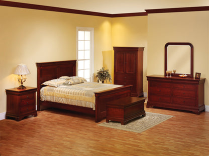 QW Amish Millcraft Louis Phillipe Bed Steps - MD830BS