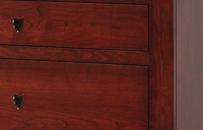QW Amish Millcraft Louis Phillipe Low Dresser w/ Optional Mirror - MD864DR