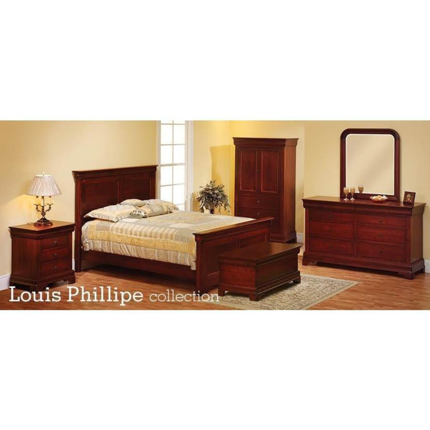 QW Amish Millcraft Louis Phillipe Vanity w/ Optional Mirror - MD854VA