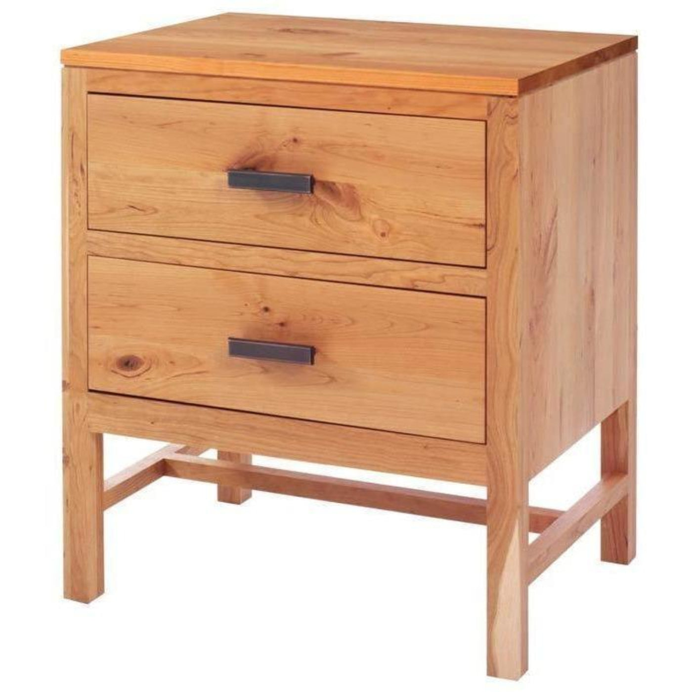 QW Amish Millcraft Lynnwood 2 Drawer Nightstand - MB124NS